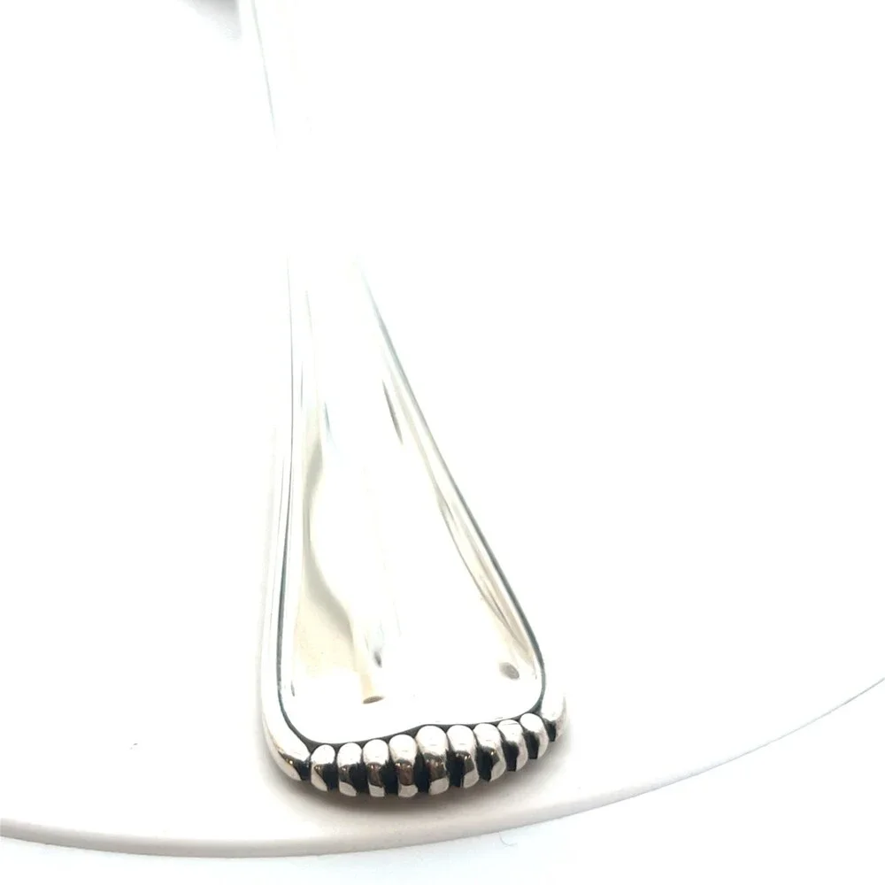 Buccellati 925 Sterling Silver Milano Pattern Italian Flatware Dinner Fork